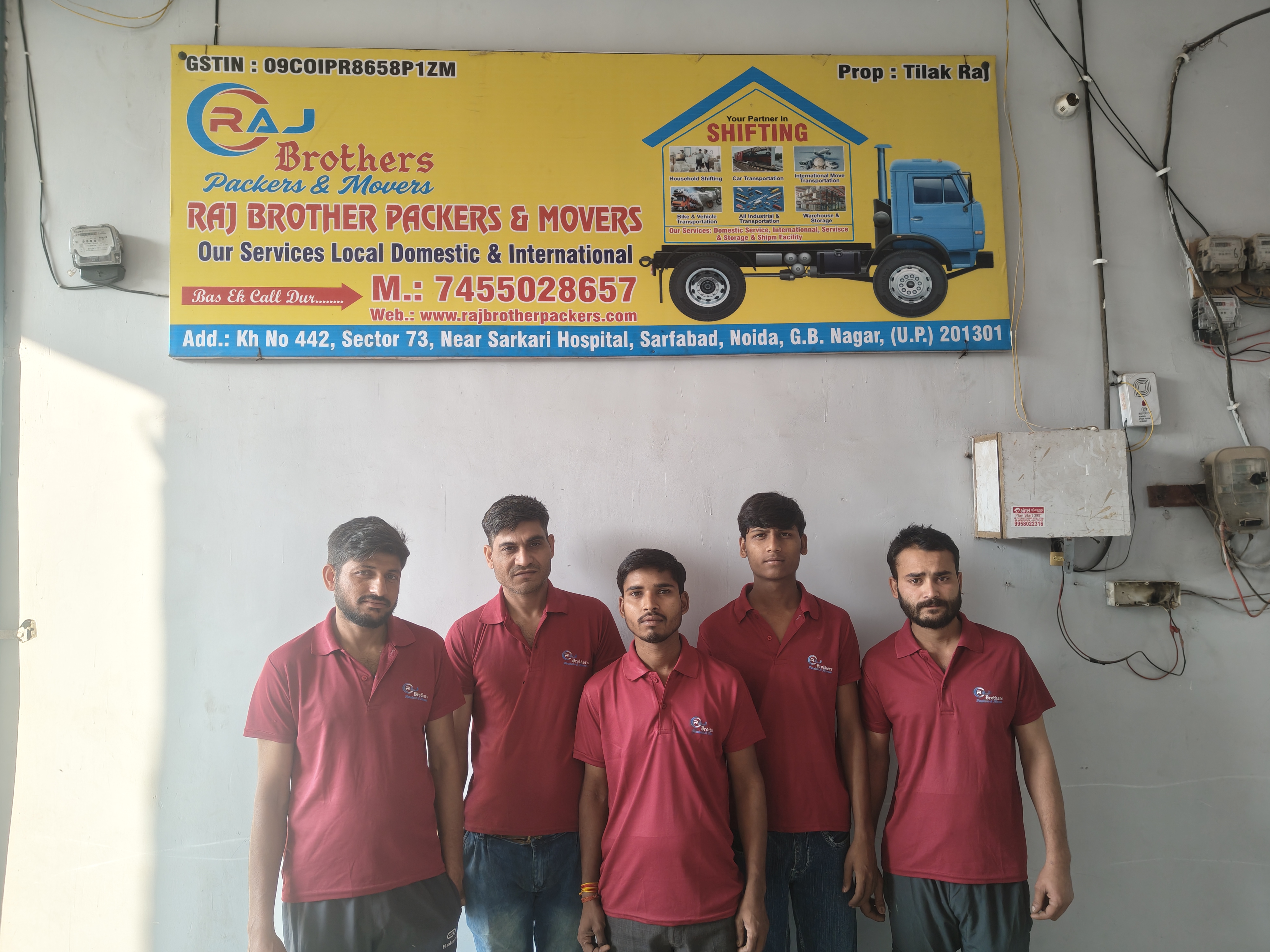 Vijayawada Hub - Raj Brother Packers and Movers
