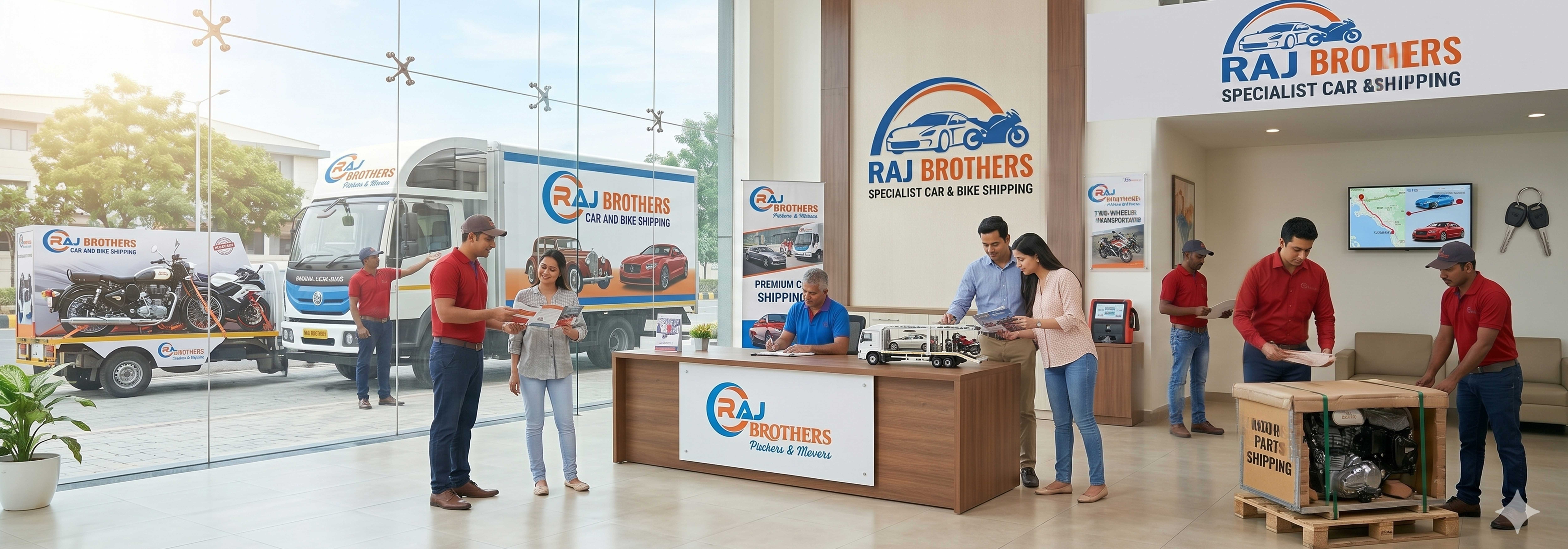 Vehicle Transporter - Raj Brother Packers and Movers