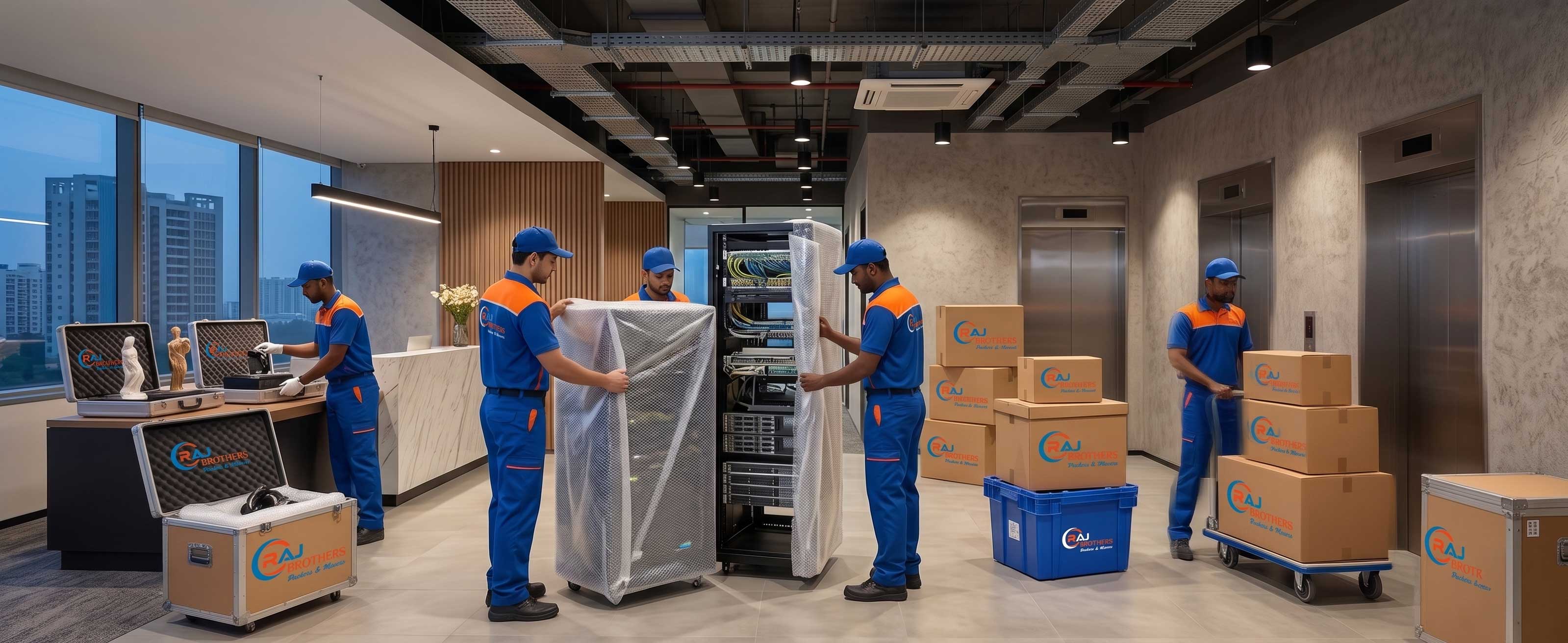 Raj Brother Packers & Movers Loading Logistics